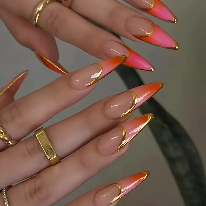 Sunset Nails