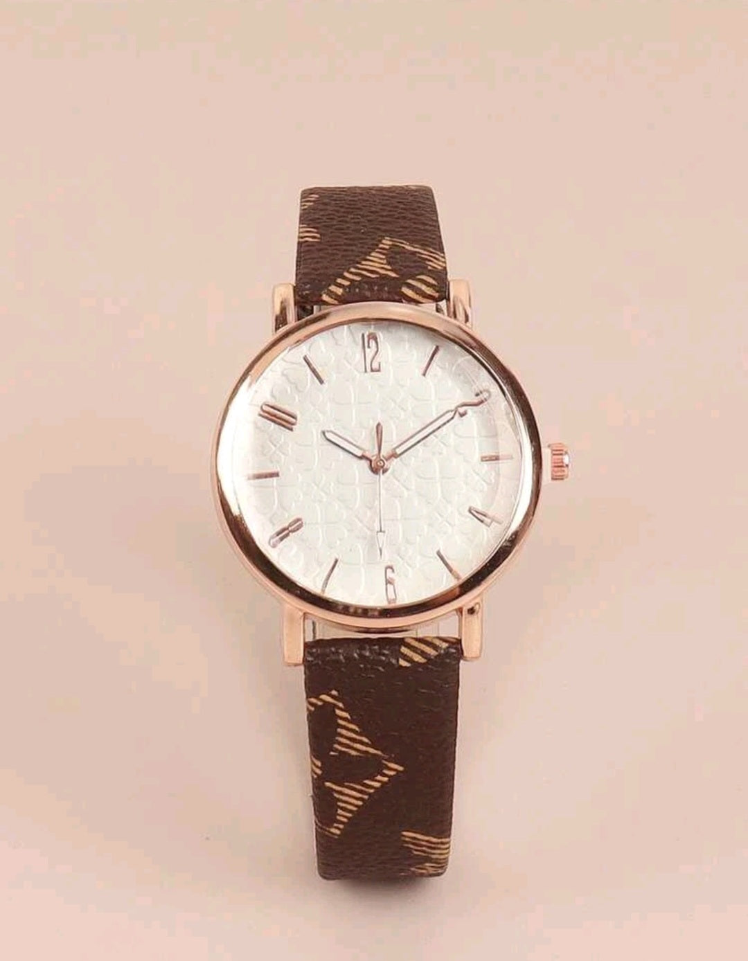 LV Flowers Watch