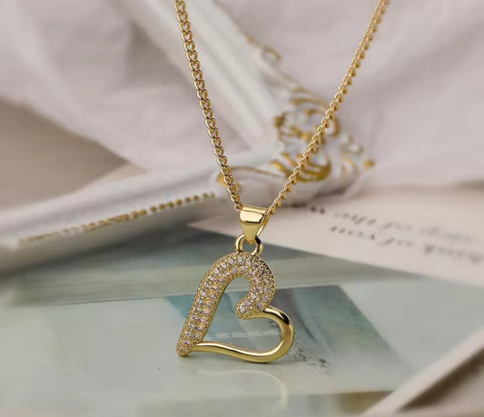 Half Ice Heart Chain